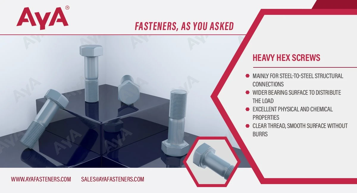 Heavy Hex Screws-advantages