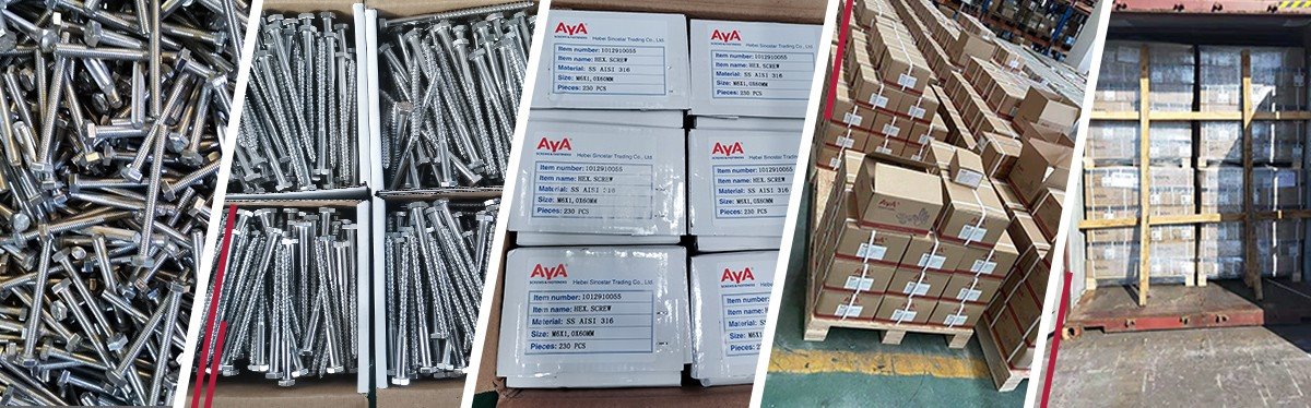 Heavy Hex Screws-package